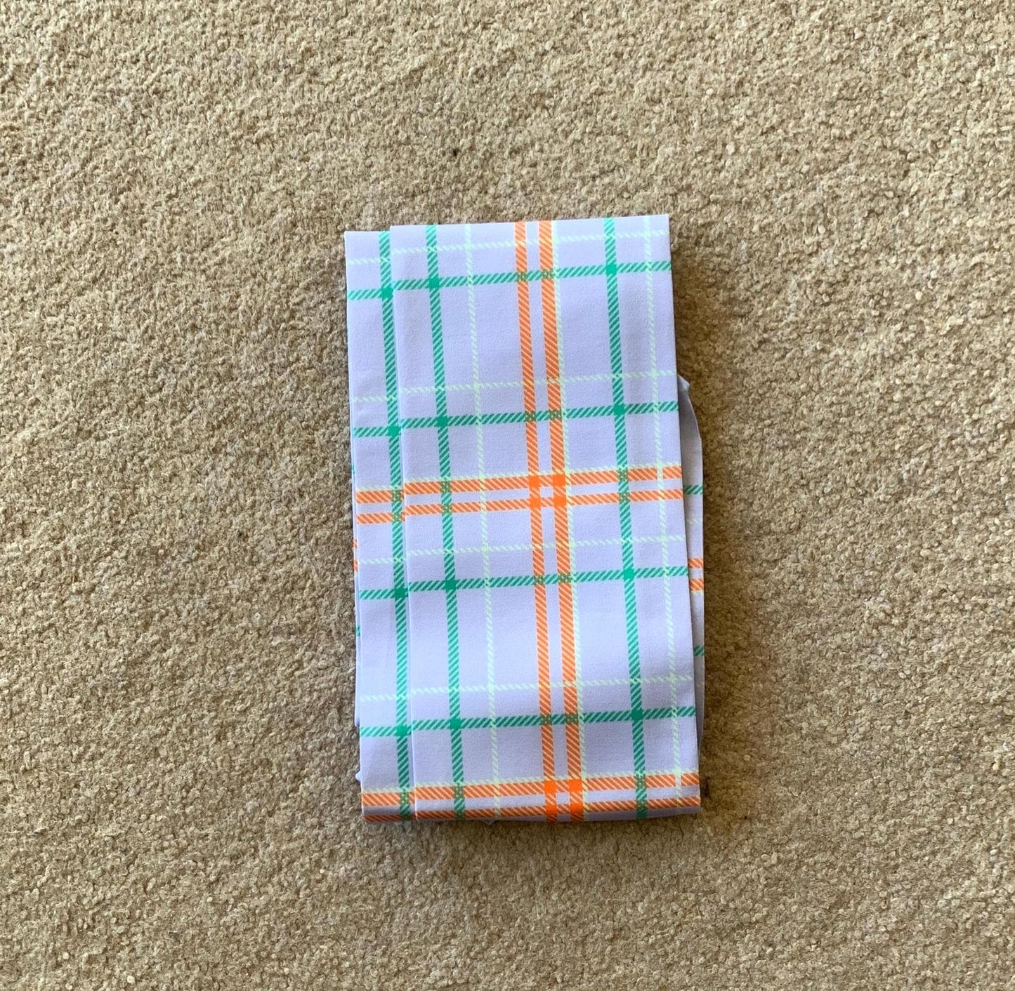 Lavender Purple Velvet Tartan Tights